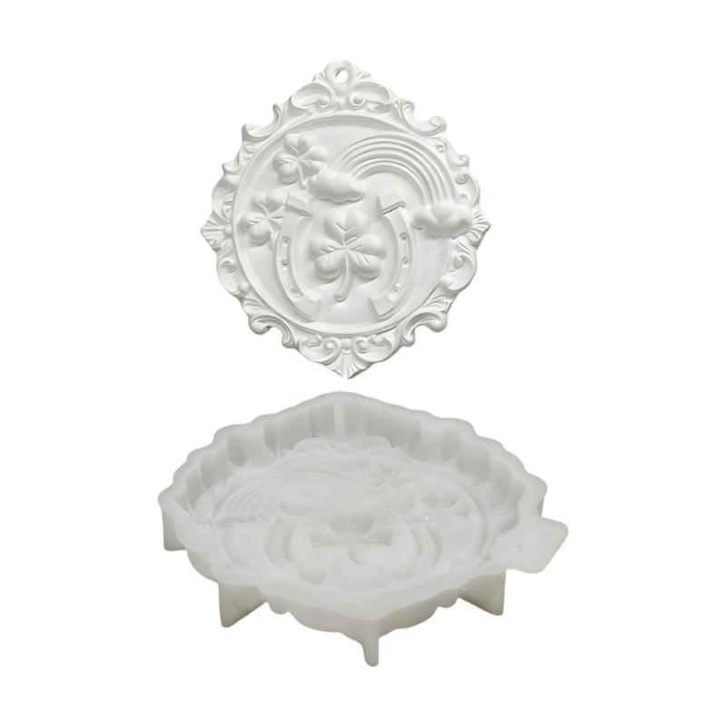 

StPatrick s Day Pendant Silicone Mold Molding Tool For Handmade Craft And Holiday Decoration Making Supply