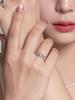 Lovetrix Silver925 Heart Drawing Bold Ring2