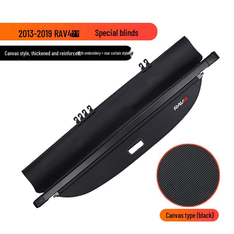 Compatible Rear Trunk Cargo Cover for Toyota RAV4 and Highlander