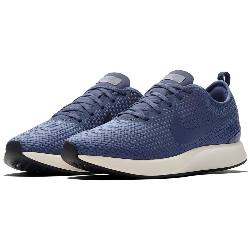 Nike Dualtone Racer Comfortable Versatile Shock Absorbing Non-Slip Wear-Resistant Low-Top Running Shoes Men sneaker Blue 922170-402