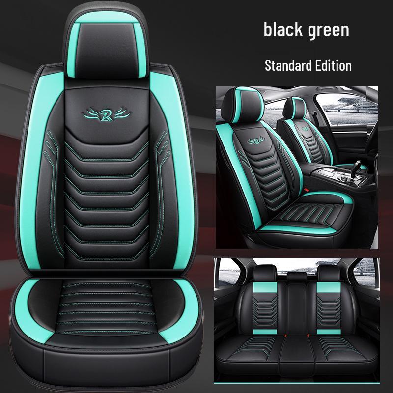 Universell helskinnssitsdyna för bil - Tecknad design, Komfort för alla årstider, Full omslagsstil