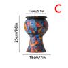 Retro Oil Painting Hand-painted Flower Pot Ceramic Vase Coarse Pottery Retro Flowerpot Flower Arrangement Home Decoration