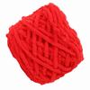 Single Thick Ice Strip Yarn Needle Knitting Woven Blanket Slipper Line(Milk White)
