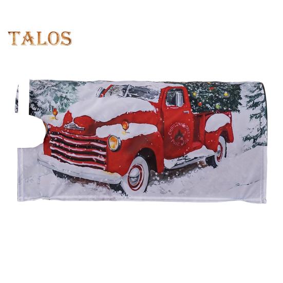 Vánoční obal na poštovní schránku Zimní Santa Xmas Tree Gnome Poštovní obaly Slavnostní sváteční výzdoba poštovní schránky Domácí kancelář Party dekorace