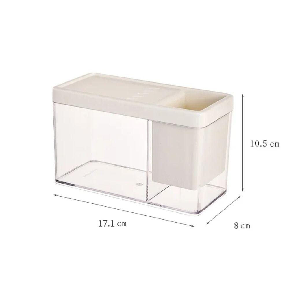 Plastic Amphibious Ecological Tank Transparent Goldfish Bowl Home Decoration Aquarium  Desktop