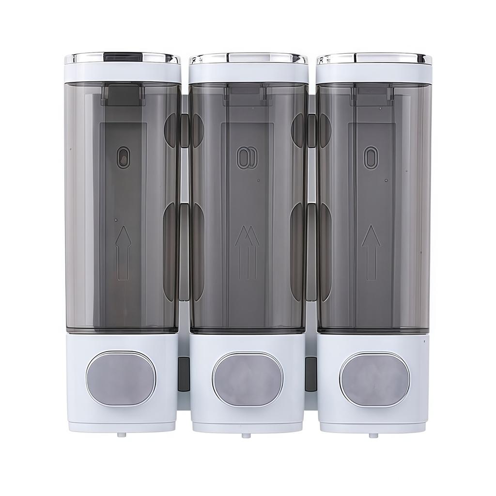 300ML Pump Bottle Wall Mounted Soap Dispenser Easy Installation