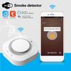 TUYA Smoke Detector Wireless White Color Smoke Sensor Highly Sensitive alarm fire for Home Alarm