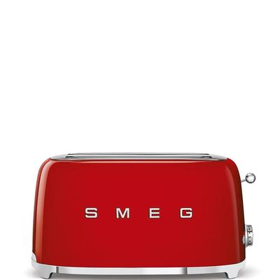 Toaster Smeg Red TSF02RDEU