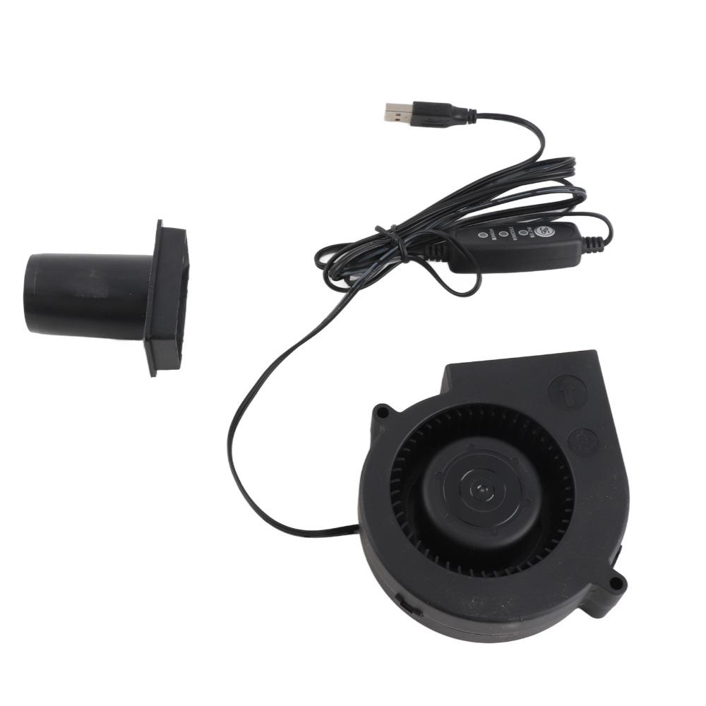 DC5V Computer Cooling Fan 3 Speed Brushless Cooling Fan Turbo Cooling Fan Server Cooling