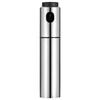 Silver Olive Oil Sprayer Bottle Stainless Steel Pump Oil Dispenser for Cooking Frying Grilling