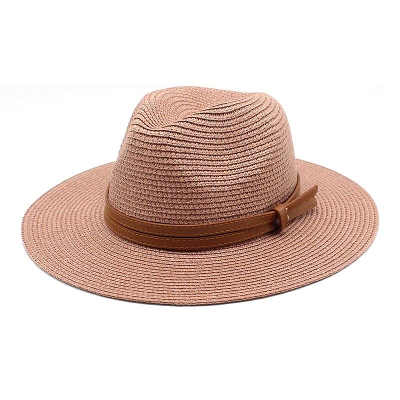 Beach Hats for Men and Women Beach Outdoor Sun Protection Visors Sun Hats Jazz Straw Hat