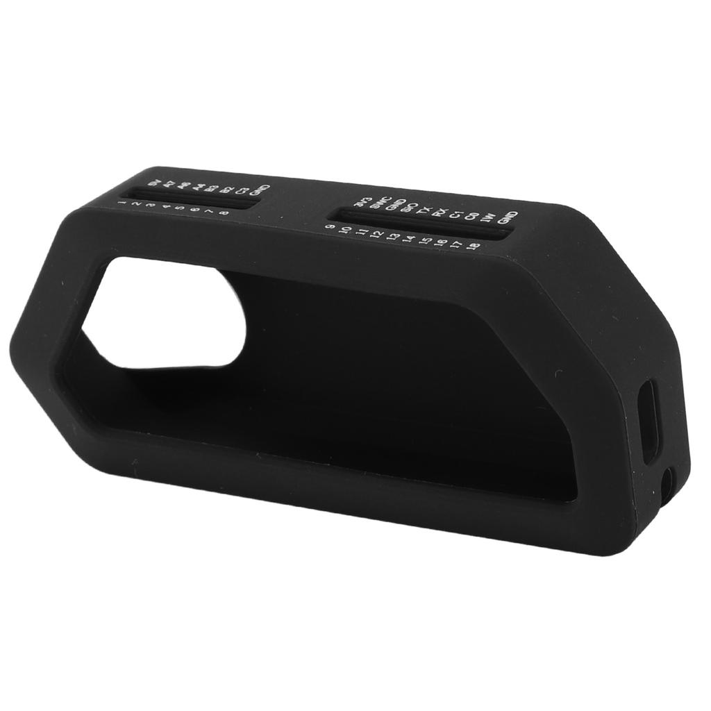 Silicone Case for Flipper Zero Shockproof Dustproof Anti Scratch Soft Protective Case for Flipper Zero WiFi Black