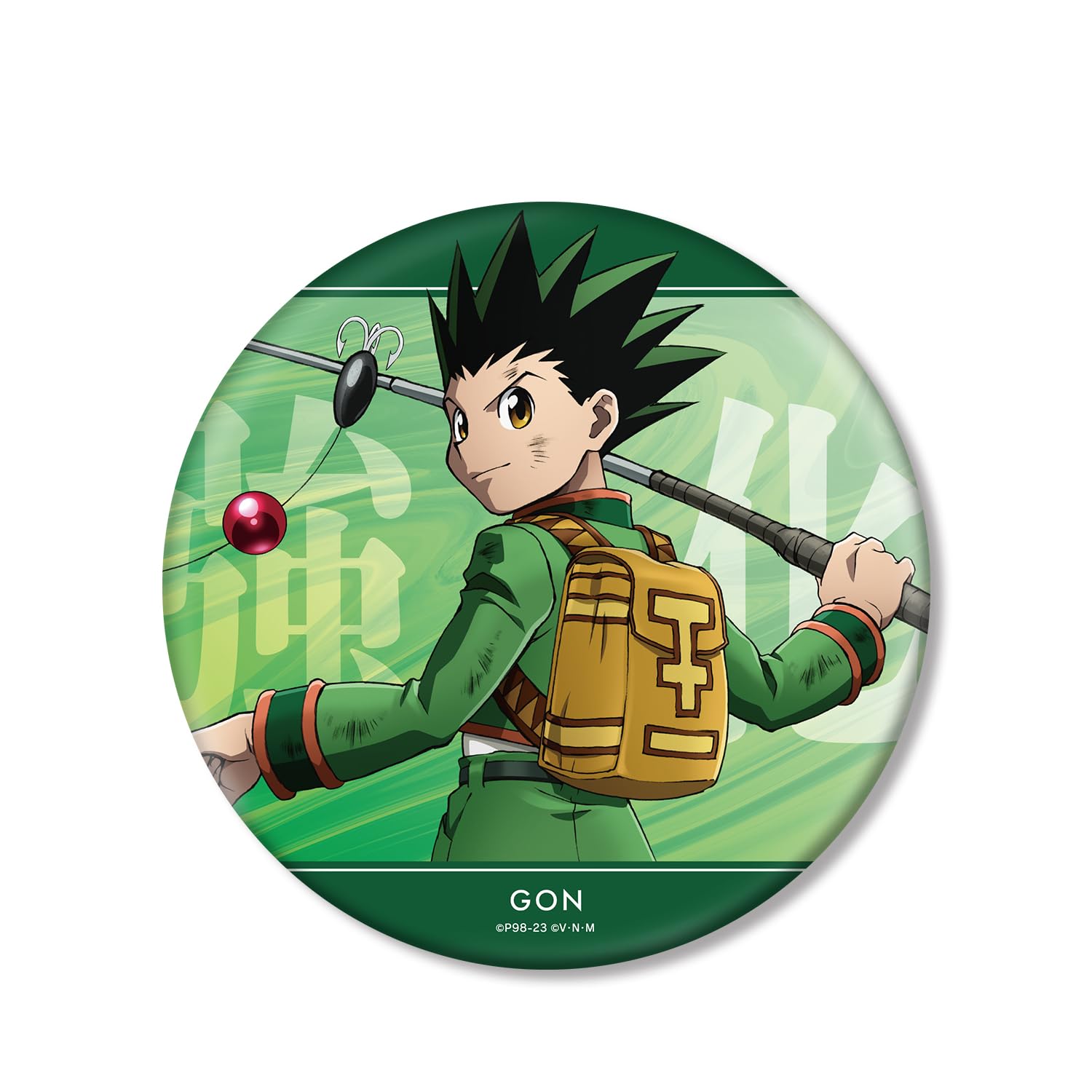 

HUNTER x HUNTER Original Illustration Gon Fighting Back BIG Can Badge ver.