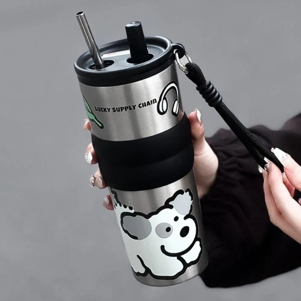 700ML Insulated Cup Stainless Steel Travel Thermal Cup Creative Insulated Water Cup  Gift