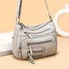 Knitted Multi Compartment Large Capacity Shoulder Bag