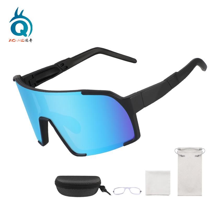 The New Cycling Glasses Are Suitable for Both Day and Night Use, and They Offer Windproof Protection for Mountain Biking, Outdoor Climbing, and