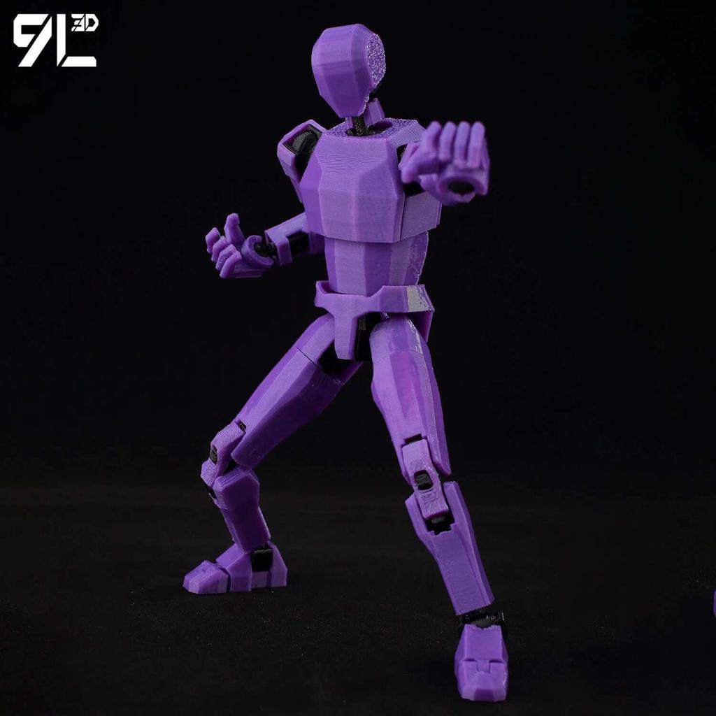 9L3D Lucky13 Toys Figure toys Student Game Birthday Gifts Full Body Movable Desk Decoration Assembly Fun Robot Doll Titan13 Ct