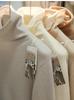 Luxurious Cashmere Alpaca Silk Wool Blend Women's Sweater for Autumn/Winter