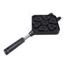 Heart Shape Waffle Maker Pan Non Stick Double Sided Baking Pan Breakfast Sandwich Maker Small Kitchen Appliances
