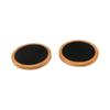Vintage Wood Coasters Drink Absorbent Wooden Drink Placemats Round Felt Wooden Tea Mat  Coffee Bar