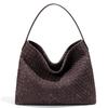 Woven Handbag Casual Underarm Bag Fashionable Texture Versatile Shoulder Bag Retro Matte Large Capacity Commuter Bag Women