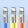 Usb C Bilkabel 120W Type C Lader Usb Ladekabel Hurtiglading Hurtiglading Type C Ladekabel For Mobiltelefon Bil
