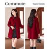 Women's Simple Elegant Mid-length Wool Blend Coat