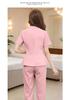 V-Neck Women's Professional Salon and Hotel Dress - Autumn Fashion Overalls Skirt