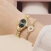 Top Brands Luxury Quartz Wristwatches Fashion Elegant Watches For Women Stainless Steel Strap Watch