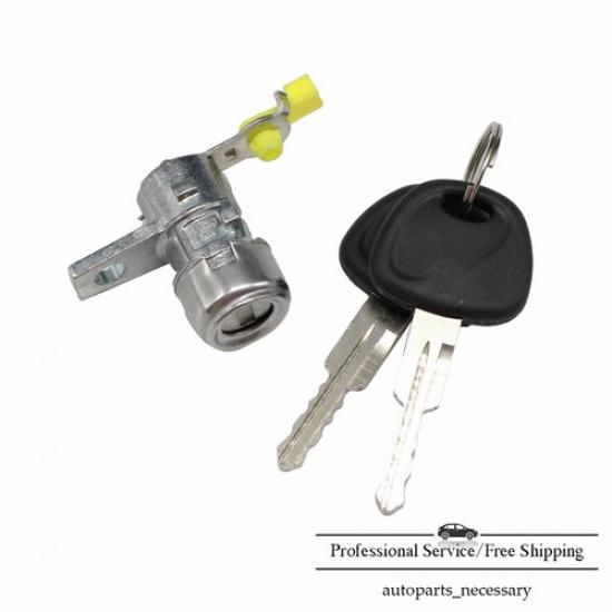 Front Door Lock Cylinder W/2 Keys Driver Side LH For Hyundai Accent 2006-2011
