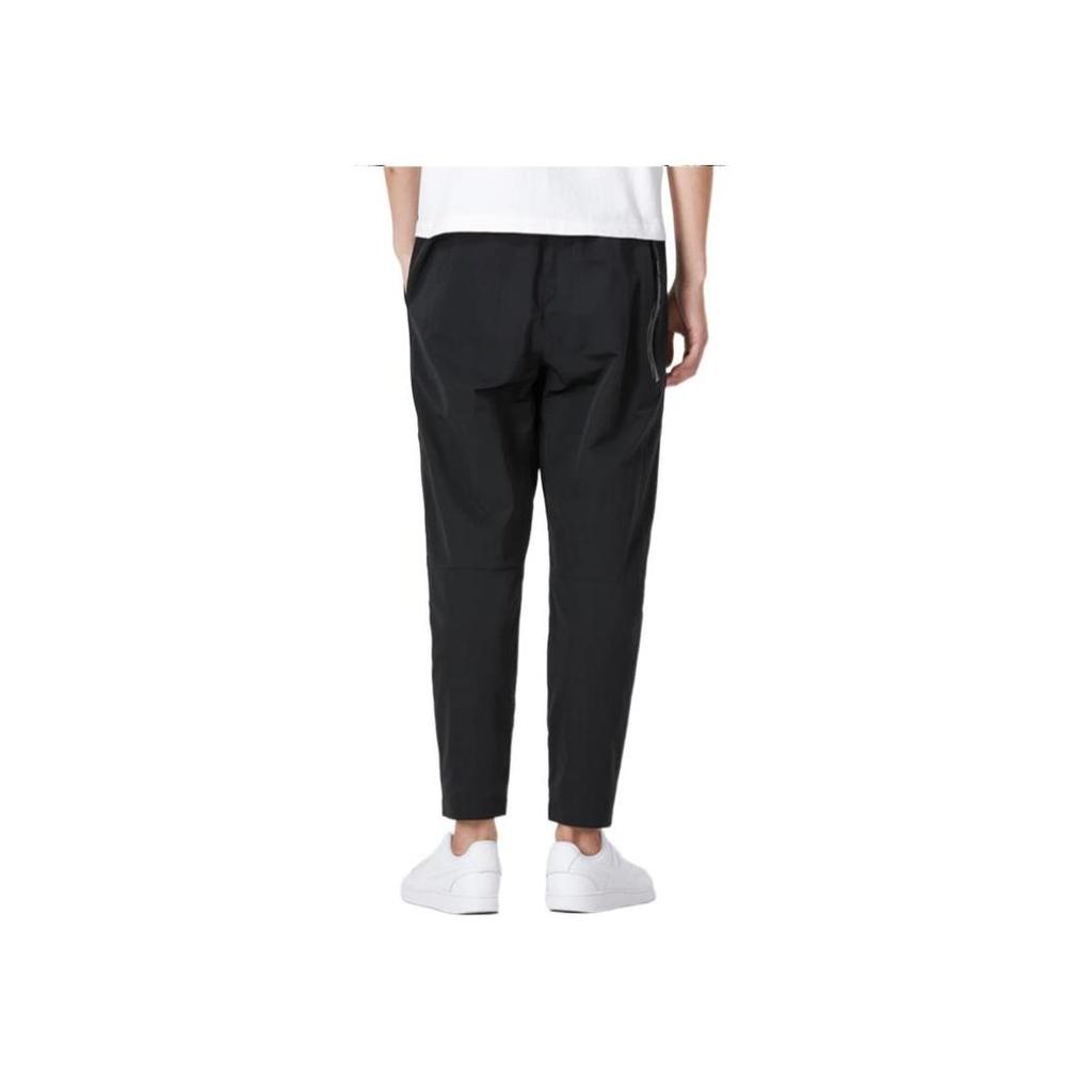 Nike Sportkleding Tech Essentials Geborduurd Logo Trekkoord Casual Broek Heren Onderkleding Zwart DQ4344-010