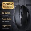 Inphic PM6 Silent Three-Mode Wireless/Bluetooth Charging Mouse for Office, Gaming and Laptops/Desktop