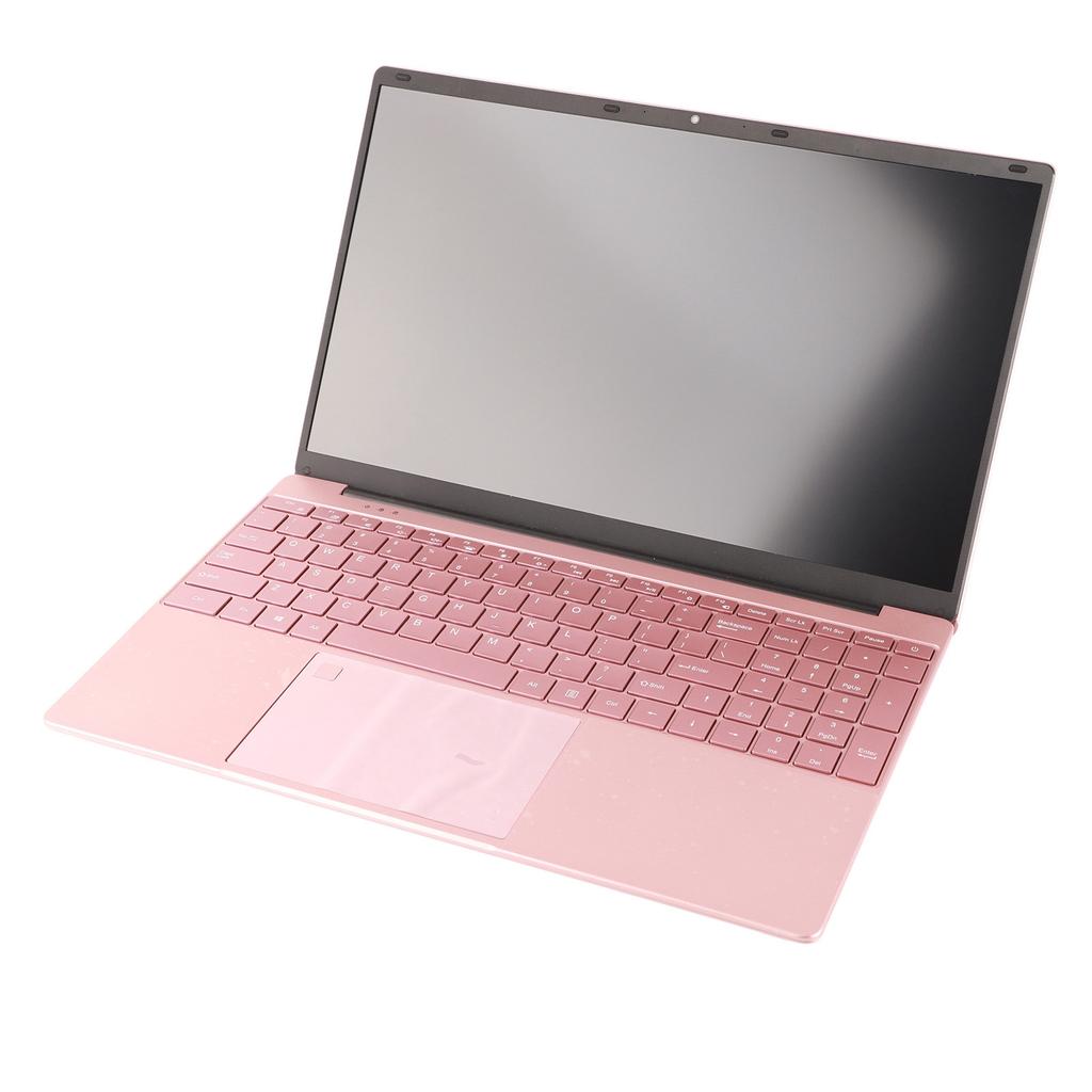15.6 Inch Laptop for Windows 11 with Fingerprint Unlock Keyboard Backlight 16GB 1TB 2K 2.4G 5G WIFI Laptop 100‑240V