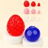 1Pcs Solid Strawberry Handheld Stretchy Sensory Toy Realistic Blueberry Slow Rebound Texture Stress Relief Toys