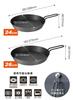 CB Japan Copan Double-Layered Steel Grill Pan, One-Handed, 26cm