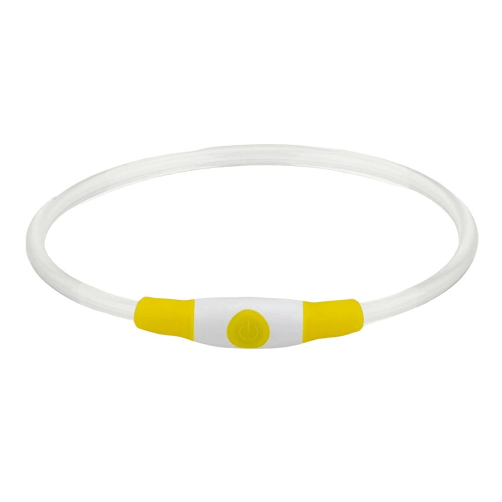Tube Shape Dog Collar USB Charging Light Collar Safety Design LED Collar Puppy