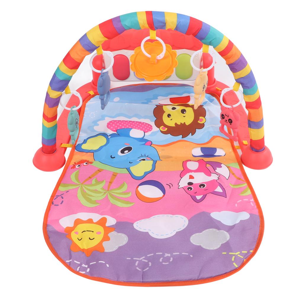 Baby Gym Playmat Piano Improve Motor Skill Sensory Stimulation Learning Light Musical Play Piano Mat