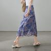 SOFSIL Women's Floral Print Midi Skirt