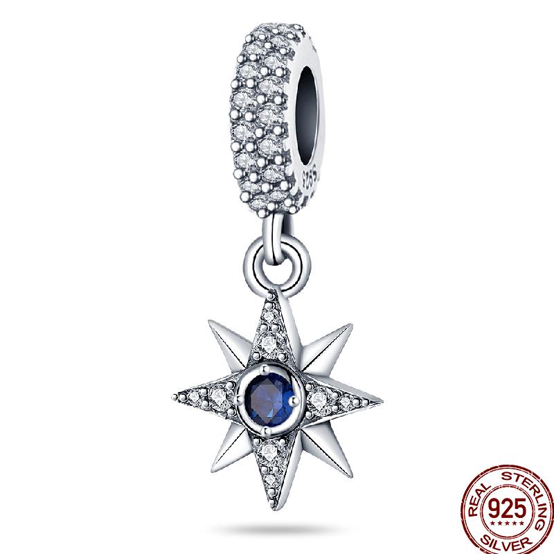 Copper Cross Bible Dove Holy Blessing Demon Eye Shiny Charm Bead Fit Pan Original Bracelet Diy Exquisite