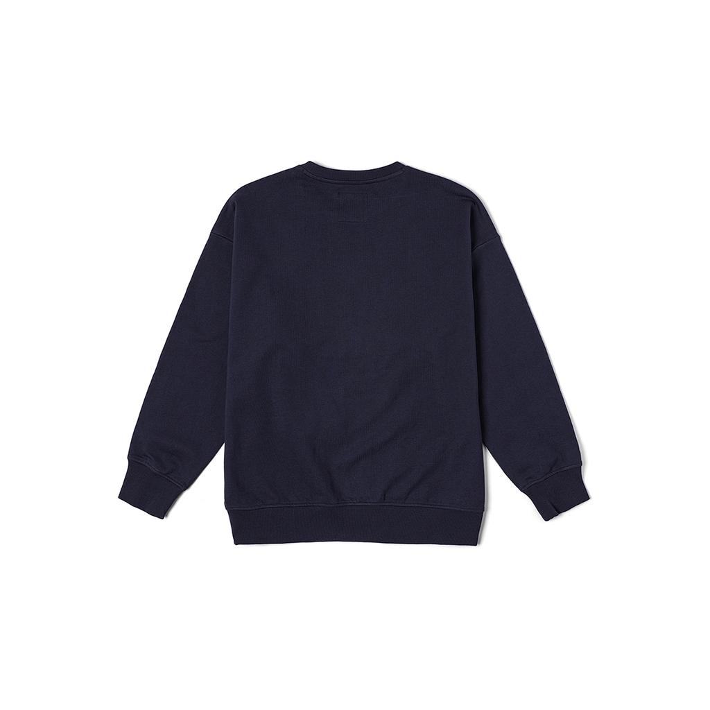 Vans Casual Comfortable Animal Pattern Sweatshirt Unisex Sweatshirt Dark-Blue VN000NF4JDU