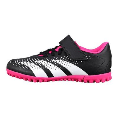 Predator Accuracy.4 TF Low Top Kids Football Shoes Kids Football Shoes Black White Pink GW7083