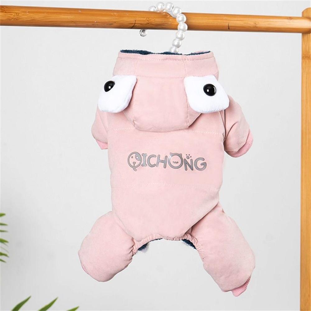 Winter Warm Puppy Dog Jumpsuit Overalls for Small Dogs Pet Clothes Shih Tzu Yorkie Pomeranian Poodle Mascotas Suit Pijama Perro