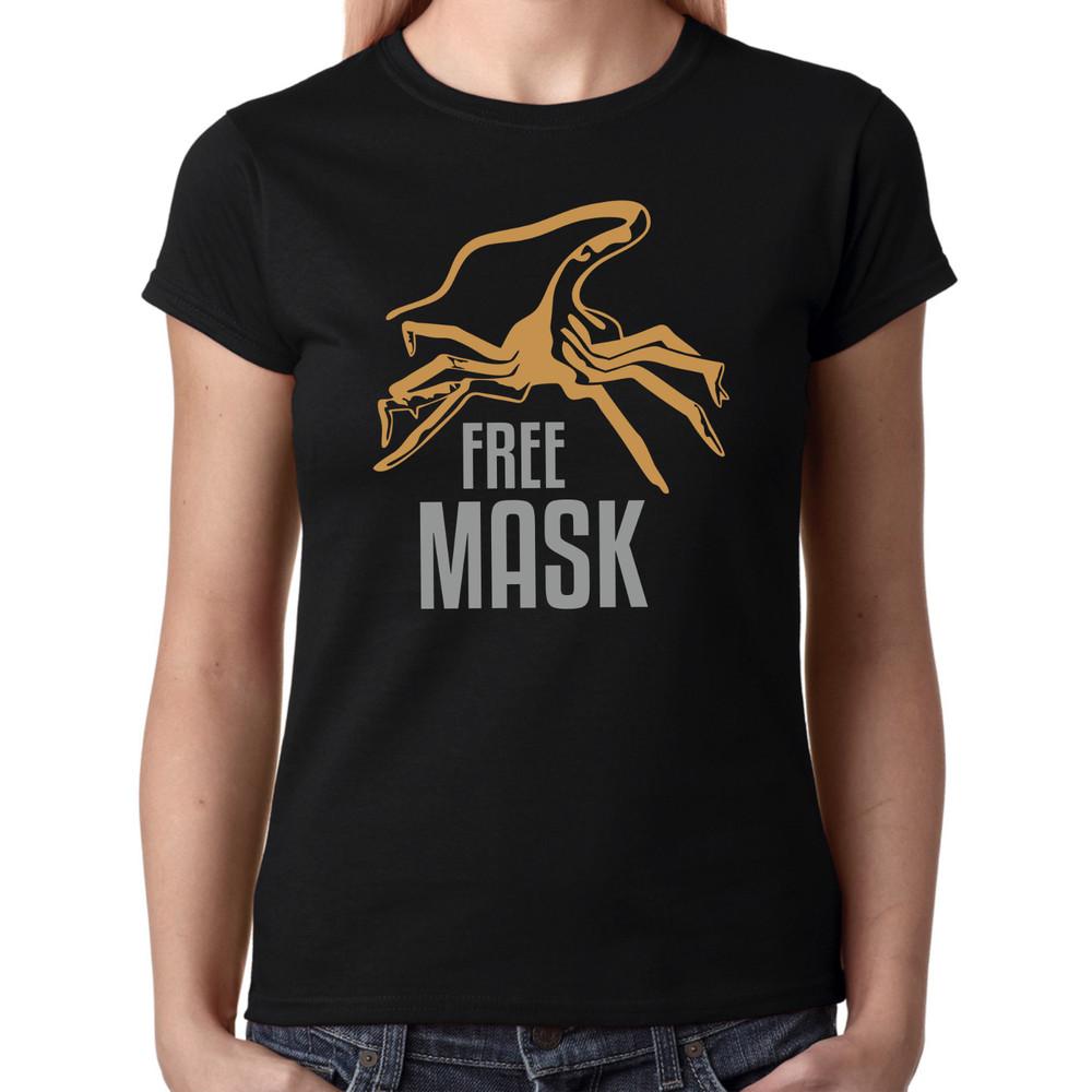 

Masque Facehugger Alien Xenomorphe Protection T-Shirt Femme L