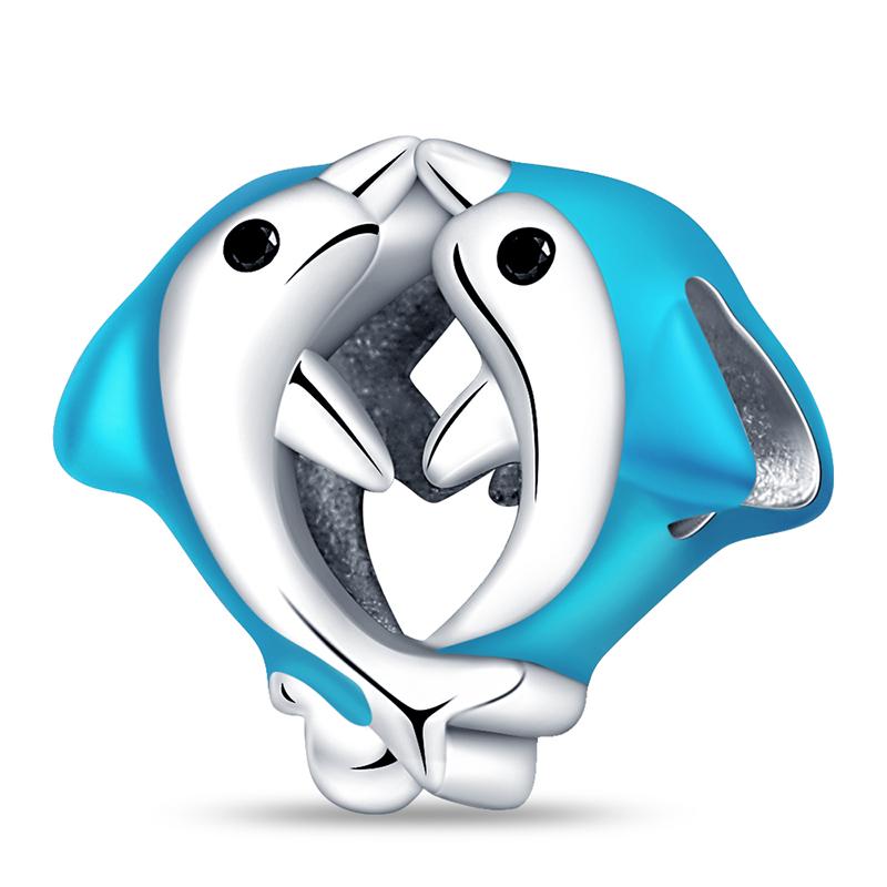 Charms Copper Cute Cartoon Animal Series Beaded For 3Mm Original Bracelet Necklace Women Luxury Exquisite Diy Jewelry Gift