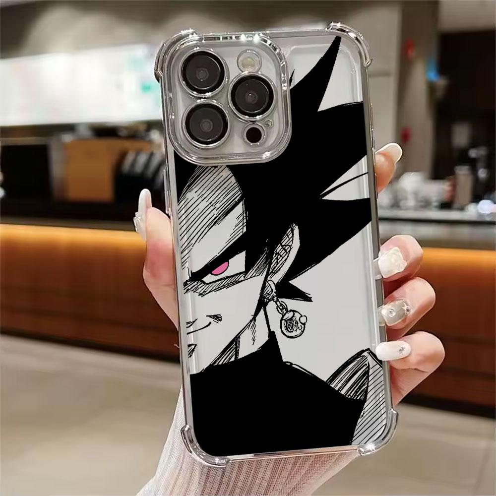 Dragons Balls God Goku Cell Anime Phone Case for iPhone 11 13 15 16 17 Pro Max 14 Plus 17Air 16E 13 Pro 12Mini 17Pro Clear Cover