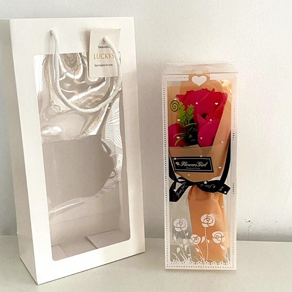 Gift Packing Roses Artificial Flowers Artificial Decorations Gift Packing Roses Wedding Decor