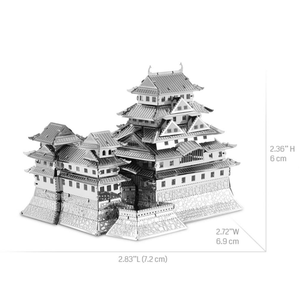 3D Metal DIY Puzzle Model Kit for Adults: Interlocking Educational Toy