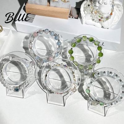 Lightweight Necklace Holder 5 Pcs Transparent Bracelet Display Compact Portable
