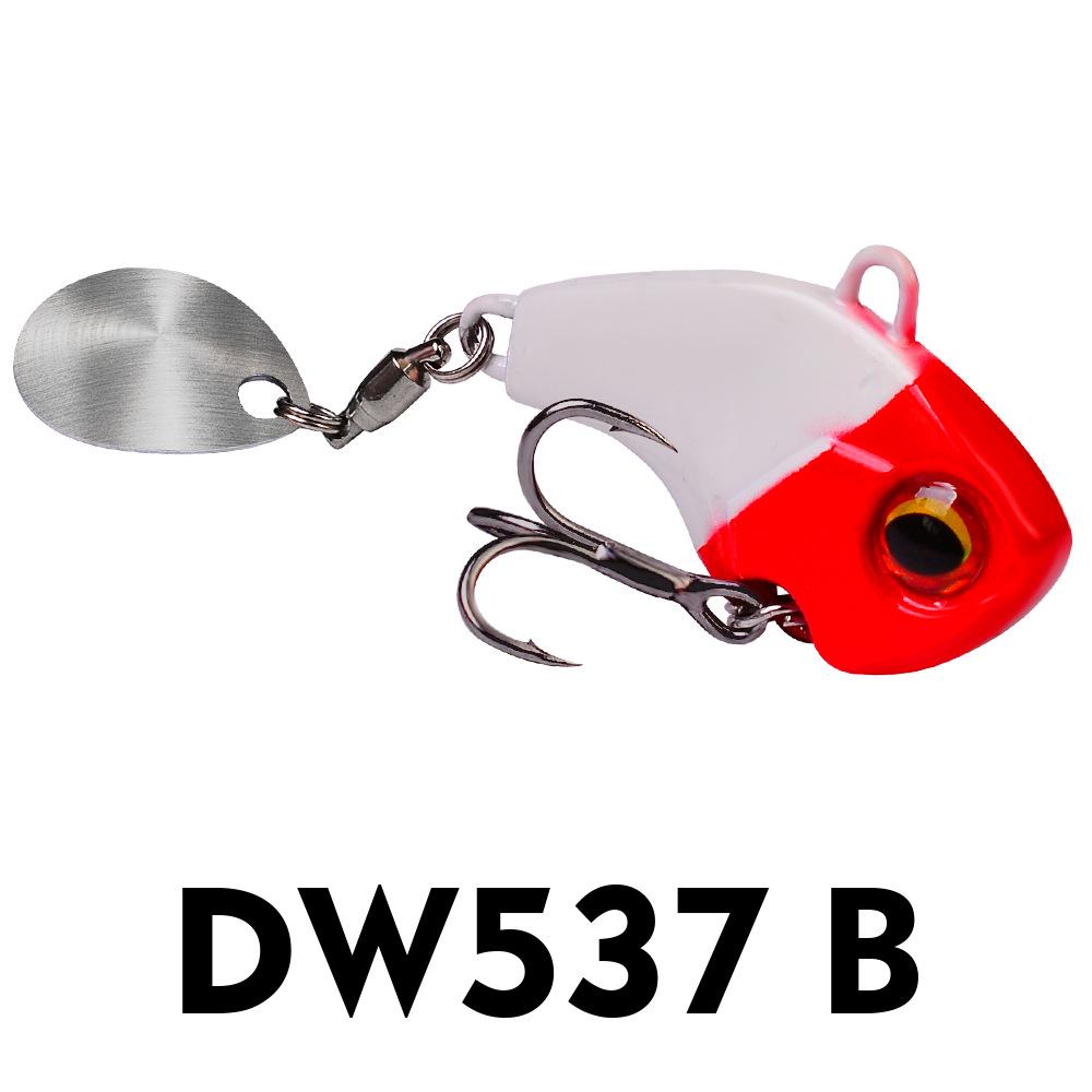 

Мини VIB Спиннербейт: Тонущая вращающаяся вибрирующая искусственная рыболовная приманка с бионическим дизайном 6g