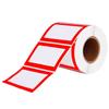 Red, Yellow, Blue, Green Name Stickers – 300 Sheets/Roll, Writable DIY Classification Stationery Adhesive Labels.